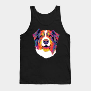 Rainbow Mountain Dog Tank Top